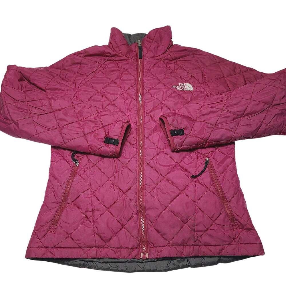 The North Face Women's Magenta Lightweight Quilted Jacket Size Small (Read)